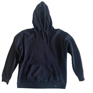 Hollister Navy Blue Relaxed Fit Pullover Hoodie Size M